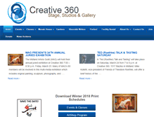 Tablet Screenshot of becreative360.org